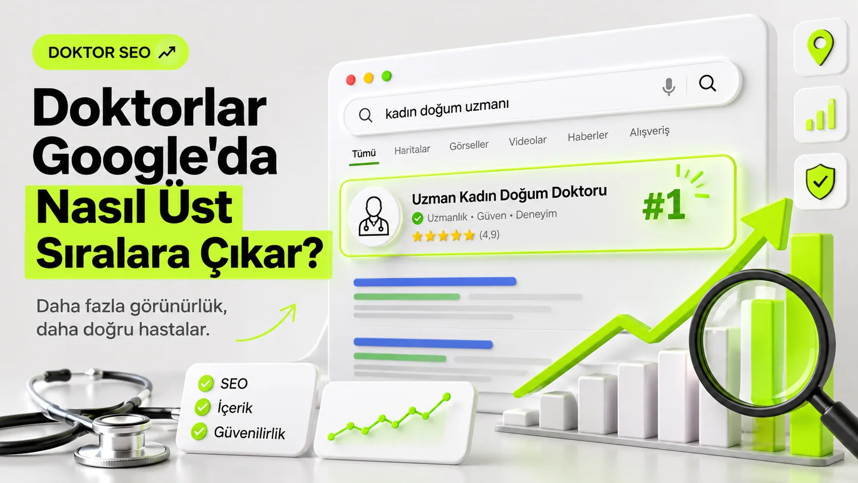 doktorlar google da nasil ust siralara cikar